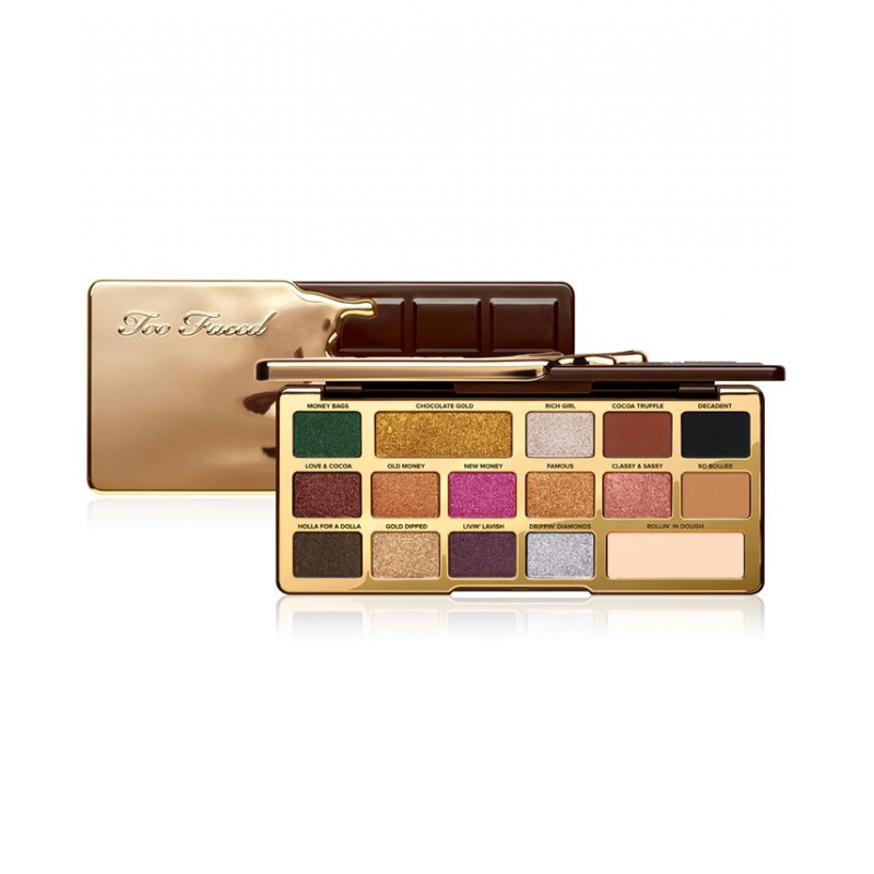 Paleta fard de ochi Too Faced Chocolate Gold Make Up Palette