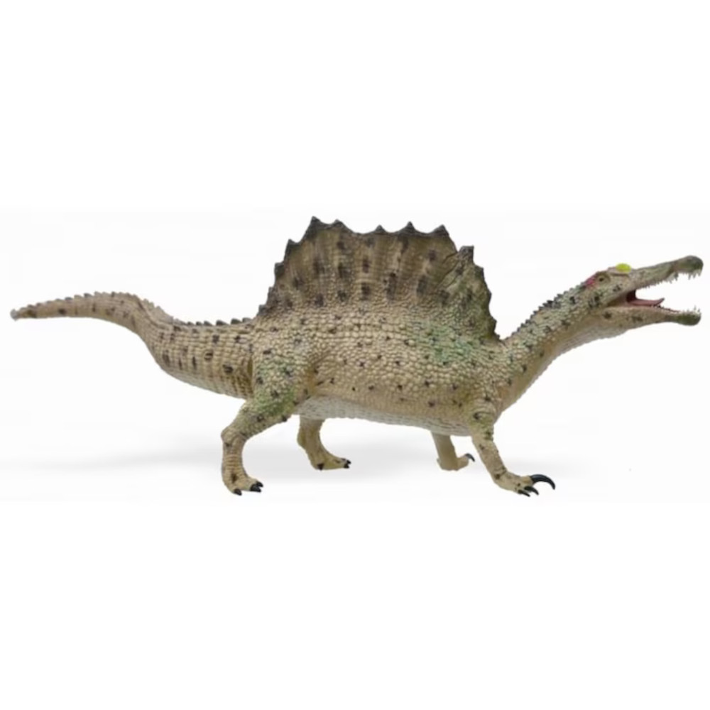 Figurina dinozaur Spinosaurus mergand pictata manual XL Collecta