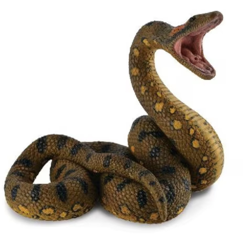 Anaconda verde L - Animal figurina