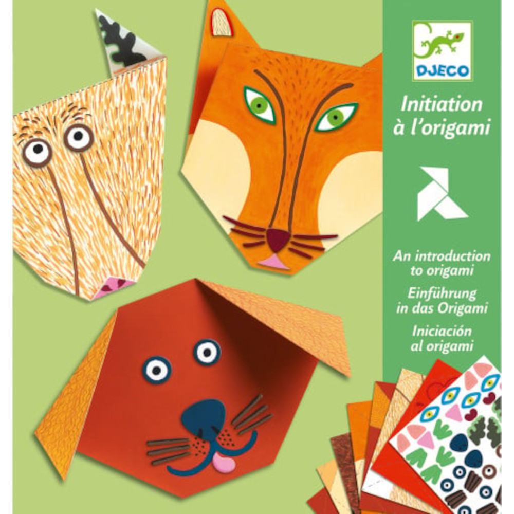 Origami Animale - Set cu 24 coli pentru 6 modele