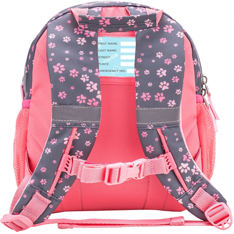 Rucsac Mini Kiddy, dimensiune 23 x 20 x 9 + 6 cm, motiv Little Sweet Caty