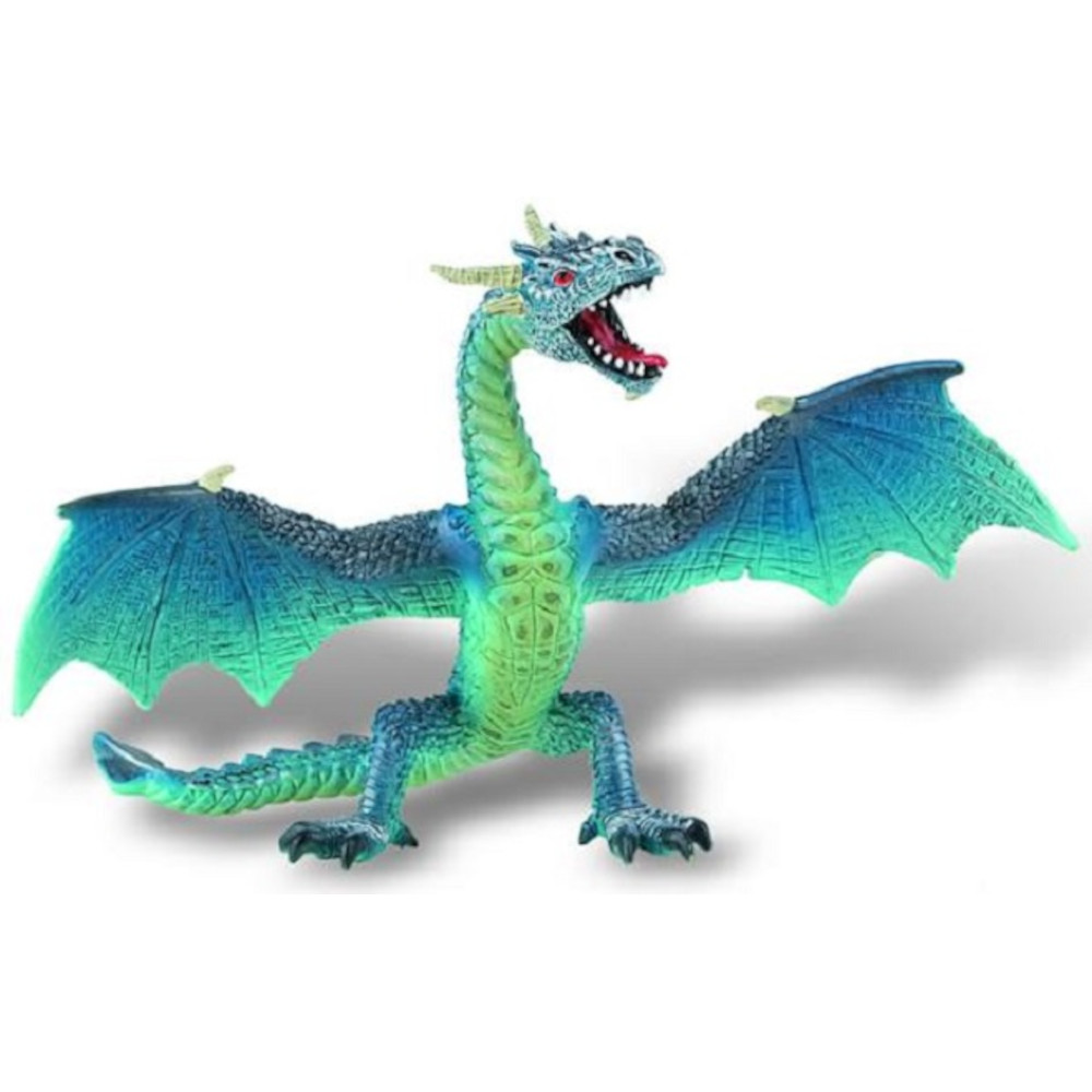 Dragon turcoaz - Figurina colectie