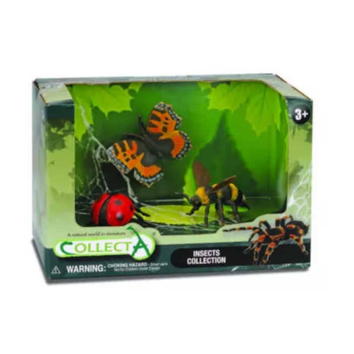 Set 3 figurne Insecte pictate manual SOB Collecta