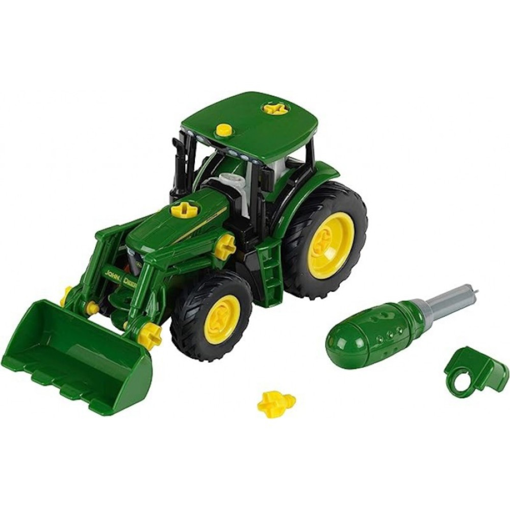 Set de constructie tractor John Deere - Set de indemanare