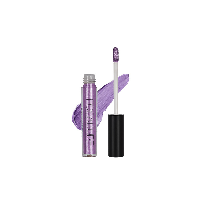 Ruj de buze metalic Focallure Lips Matte Metallic, Nuanta 25 Fuchsia Lavender