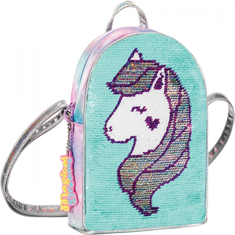 Geanta Crossbody Fun Time Stylish , dimensiune 20 x 18 x 9 cm, motiv Magical Pony