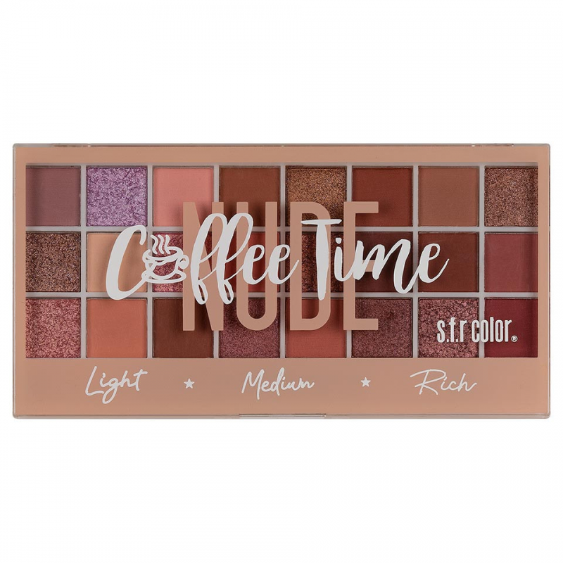 Trusa machiaj S.F.R Color Coffee Time Nude 01