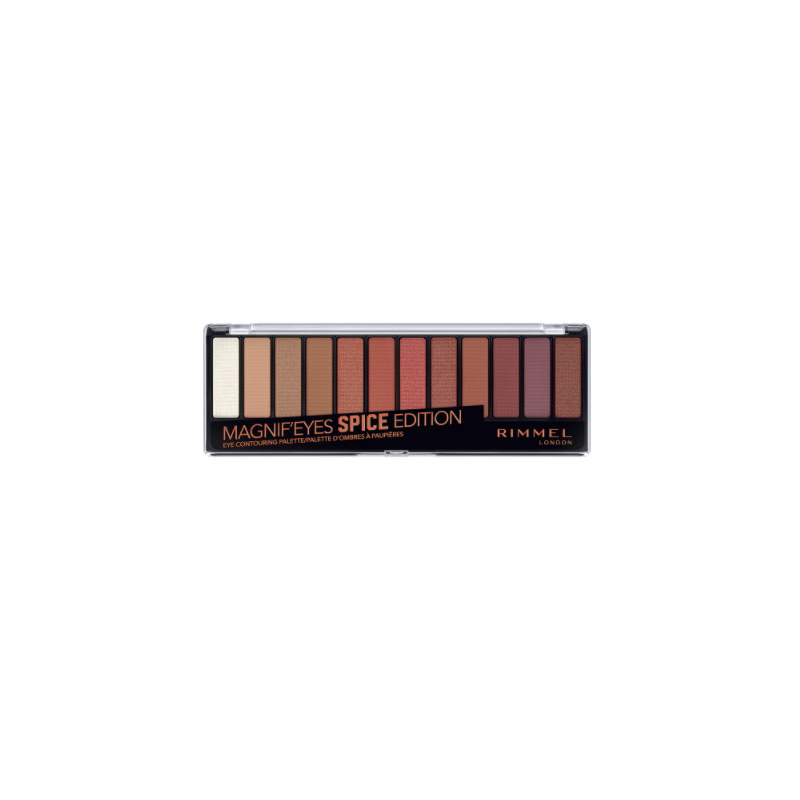 Paleta farduri de ochi Rimmel London Magnif\'eyes, Nuanta 005 Spice Edition