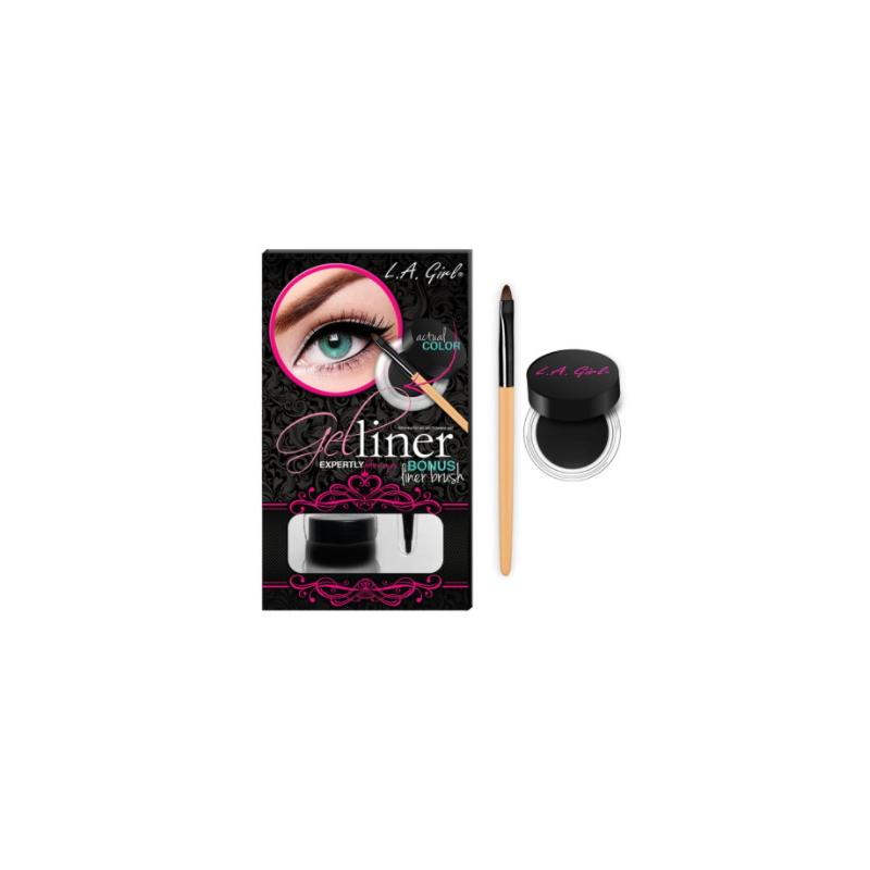 Tus de ochi L.A Girl Gel Liner, Nuanta 722 Very Black