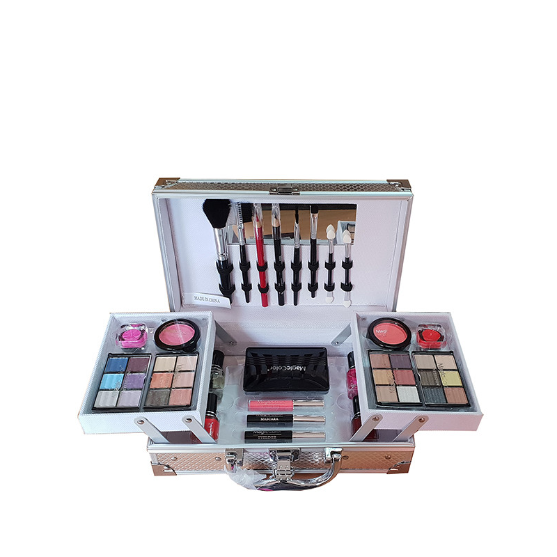 Trusa Machiaj + Geanta depozitare cosmetice Magic Color Makeup Kit New Collection