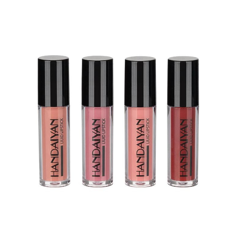 Set 4 rujuri de buze, Handaiyan, Liquid LipGloss, 01