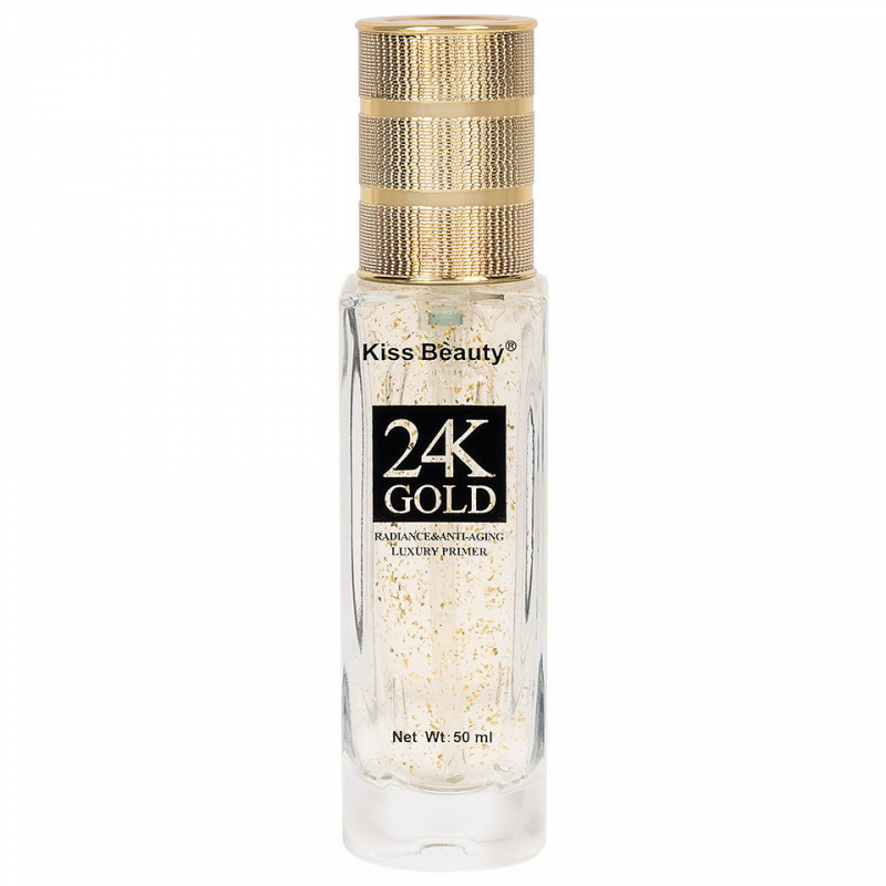 Baza de Machiaj, Kiss Beauty, 24k Gold Luxury Primer, 50 ml