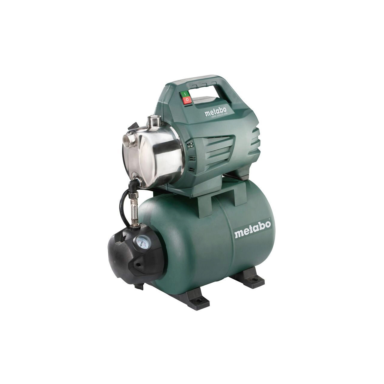 Hidrofor Metabo, aspiratie 8m, 900 W, 3500 l/h, pompa inox, tip HWW 3500/25 S Inox