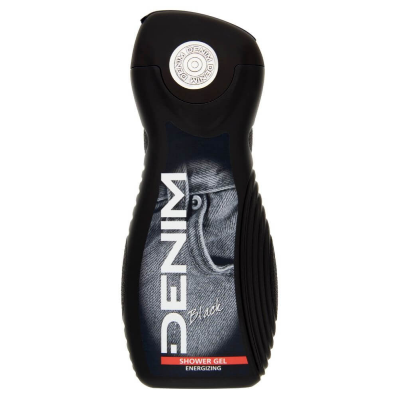 Gel de Dus DENIM Black, 250 ml, Regenerant si Tonifiant