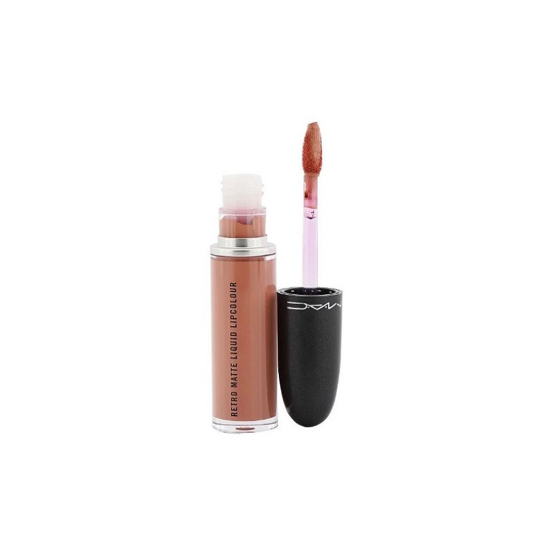 Ruj de buze lichid mat, MAC, Retro Matte, 121 Burnt Spice, 5 ml