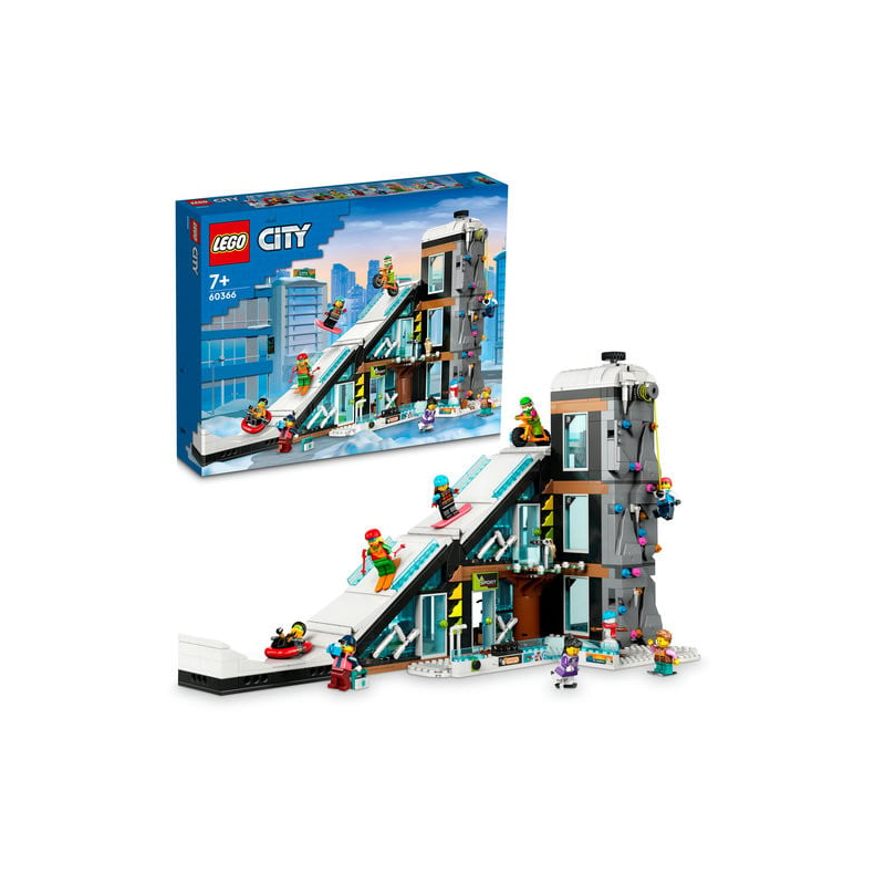 Set LEGO City - Centru de ski si escalada (60366)