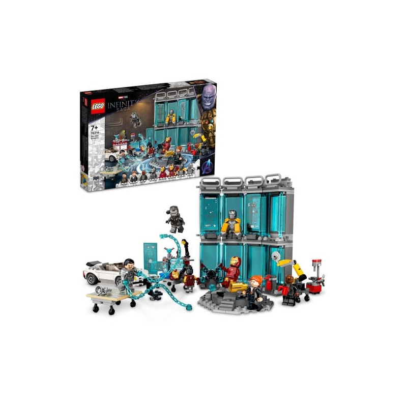 Set LEGO Super Heroes - Sala Armurii (76216)