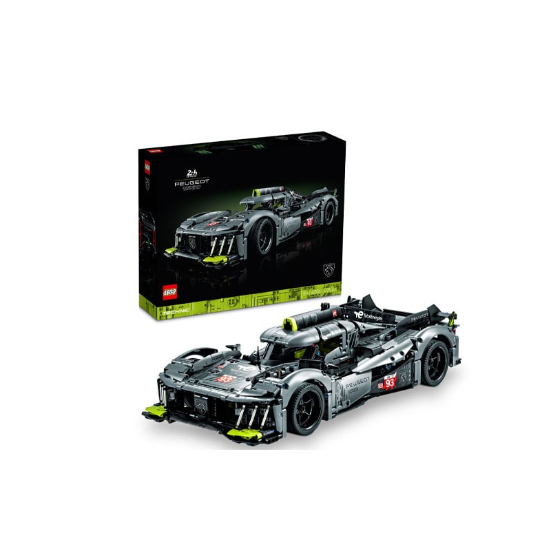 Set LEGO Technic - Peugeot 9x8 24H Le Mans Hybrid Hypercar (42156)
