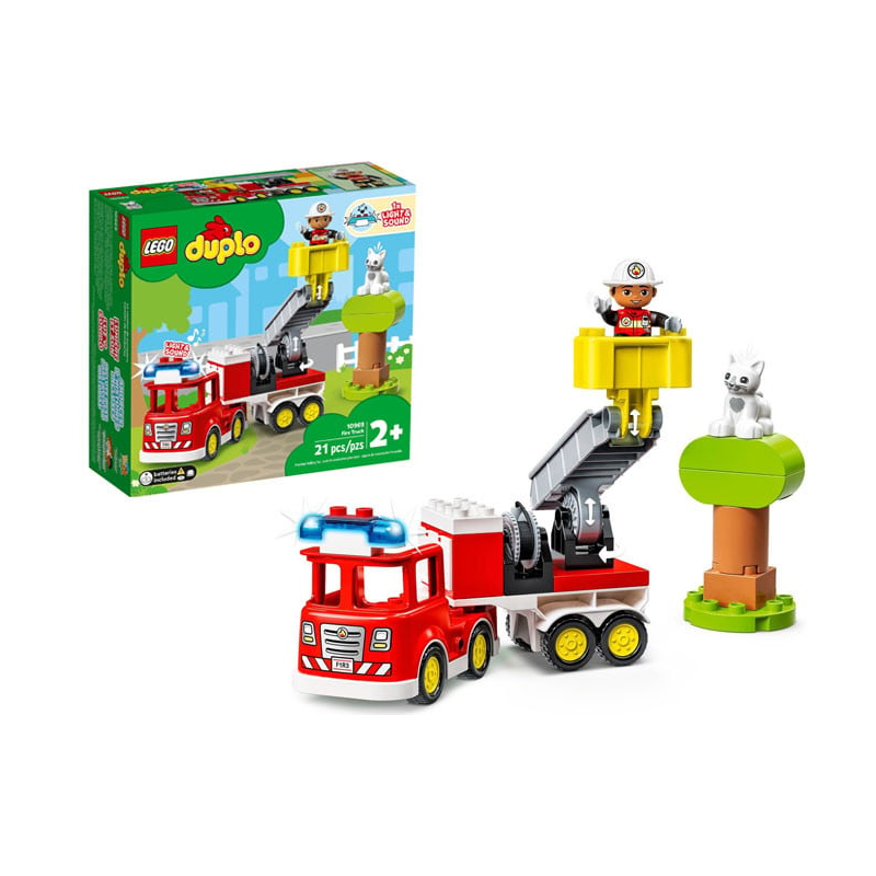 Set LEGO DUPLO - Camion de pompieri (10969)
