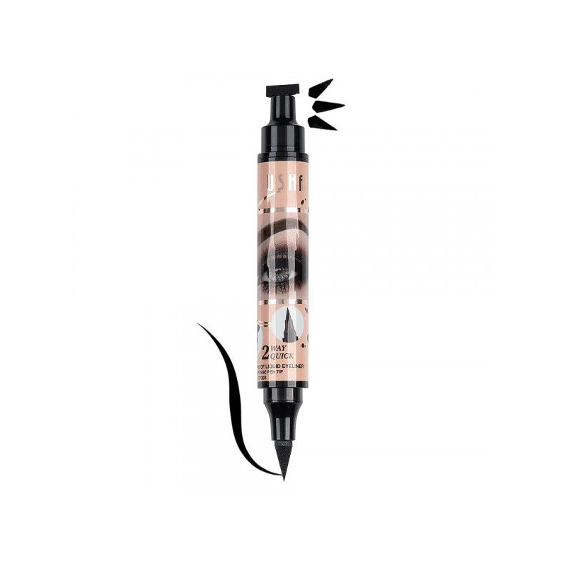 Tus de ochi cu stampila, Ushas, Eyeliner Waterproof, 3 g