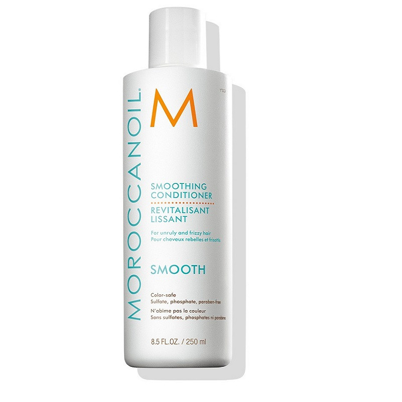 Balsam regenerator Moroccanoil Smooth, pentru par indisciplinat, 250 ml