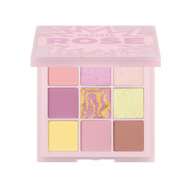 Paleta farduri de pleoape Huda Beauty Pastels Rose