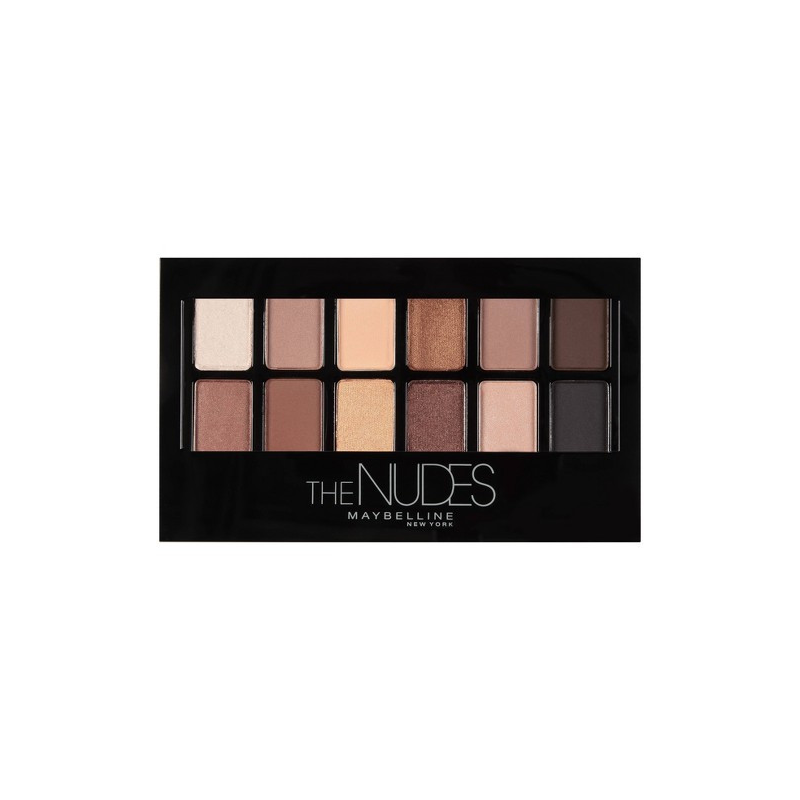 Paleta farduri de ochi Maybelline New York The Nudes