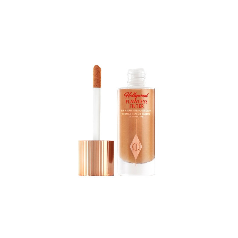 Iluminator lichid, Charlotte Tilbury, Hollywood Flawless Filter, 6 Dark Tan, 30 ml