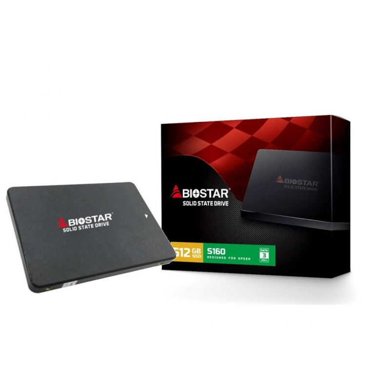 SSD Biostar S160, 512 GB, SATA 3