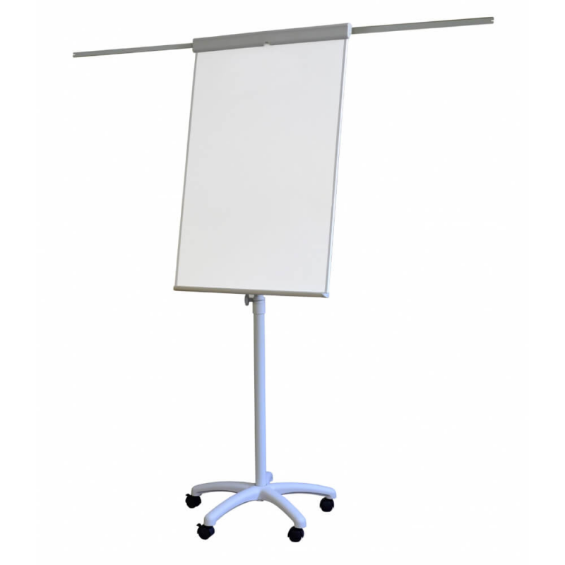 Flipchart Magnetic cu Brate si Roti Memoboards, 68x105cm