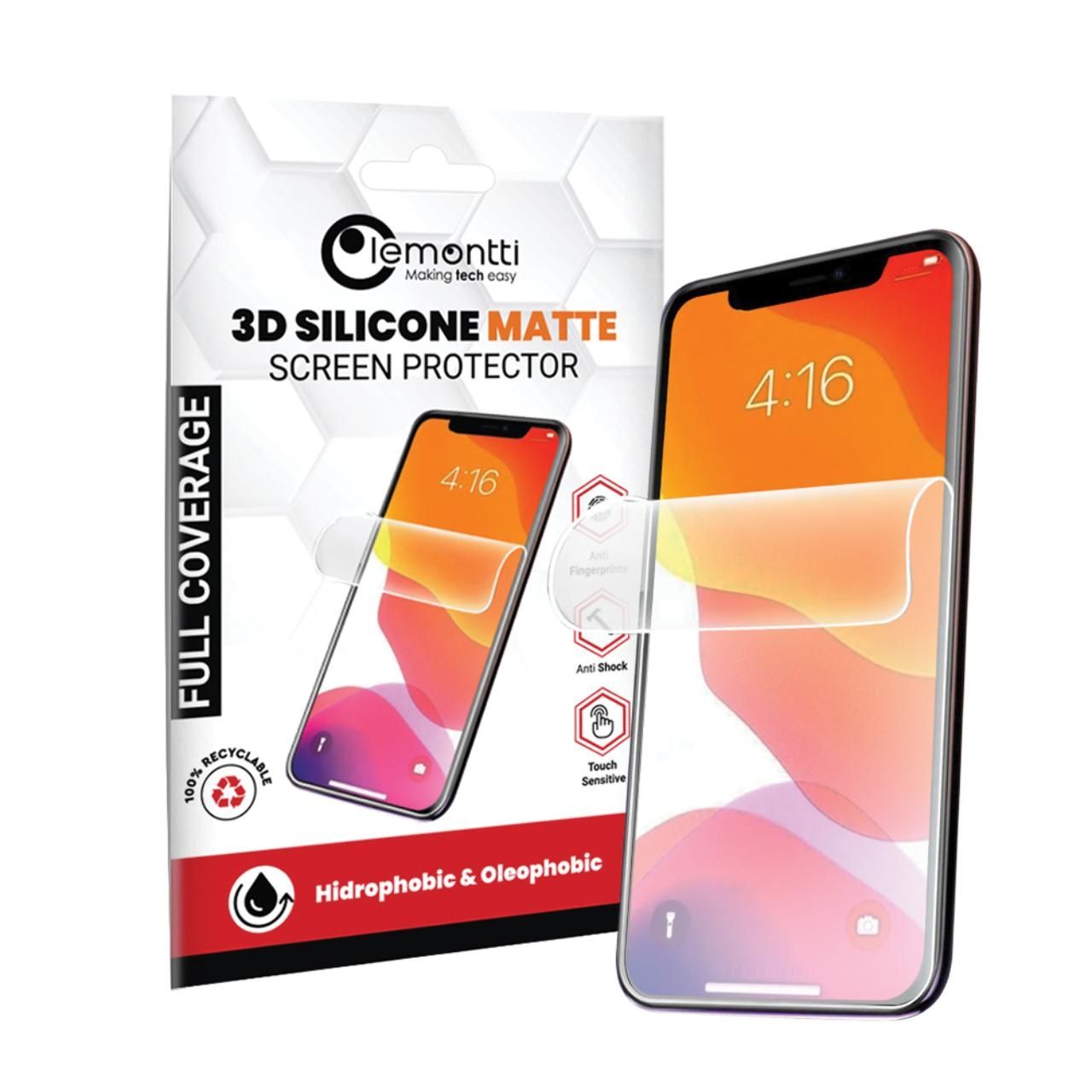 Lemontti Folie Silicon Matte iPhone 16 Pro Max