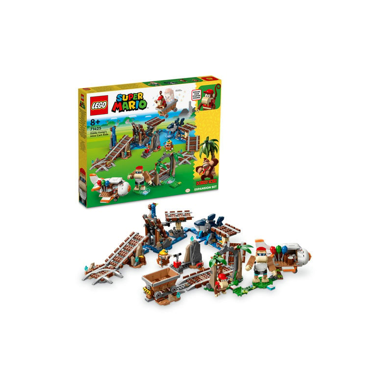 LEGO Super Mario - Set de extindere - Plimbarea cu vagonetul (71425)