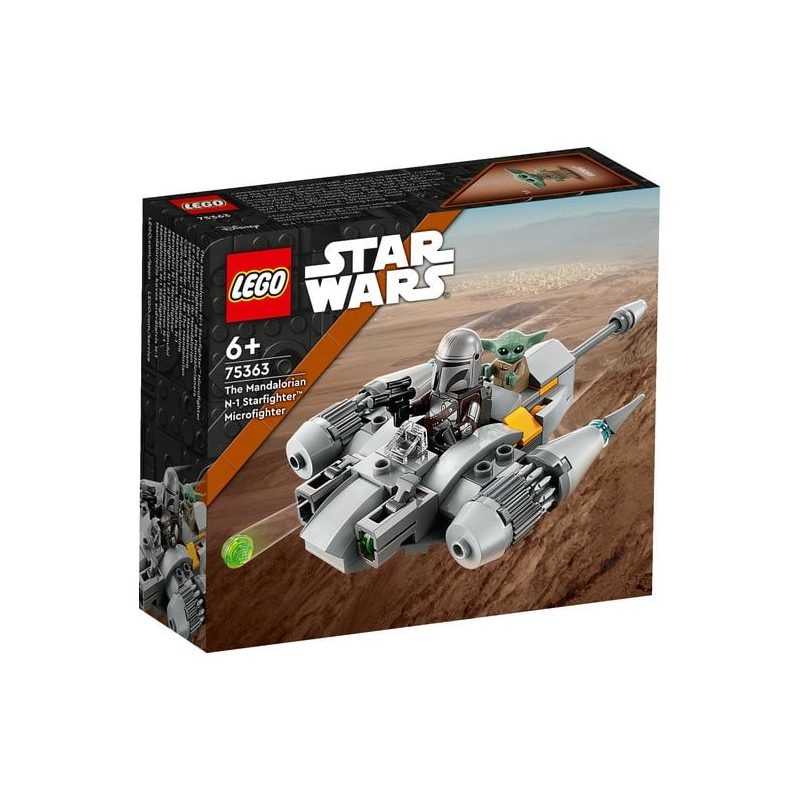 Set LEGO Star Wars - Micronava de lupta Starfighter N-1 a Mandalorianului (75363)