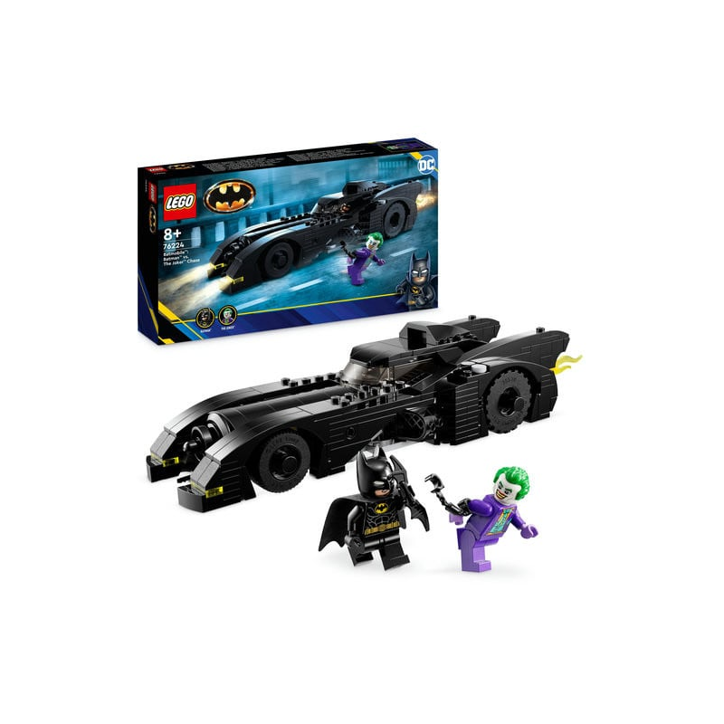 Set LEGO Super Heroes - Batmobile: Batman pe urmele lui Joker (76224)