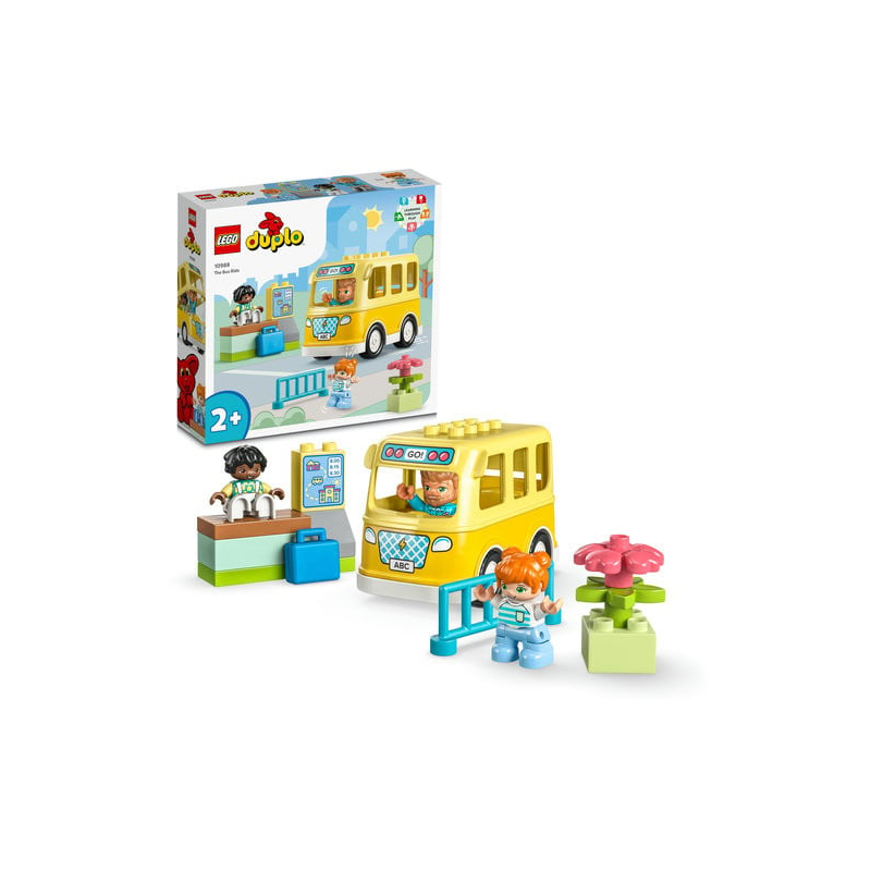 Set LEGO DUPLO - Calatoria cu autobuzul (10988)