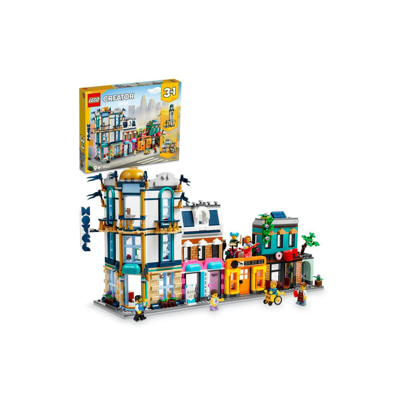 Set LEGO Creator - Strada principala (31141)