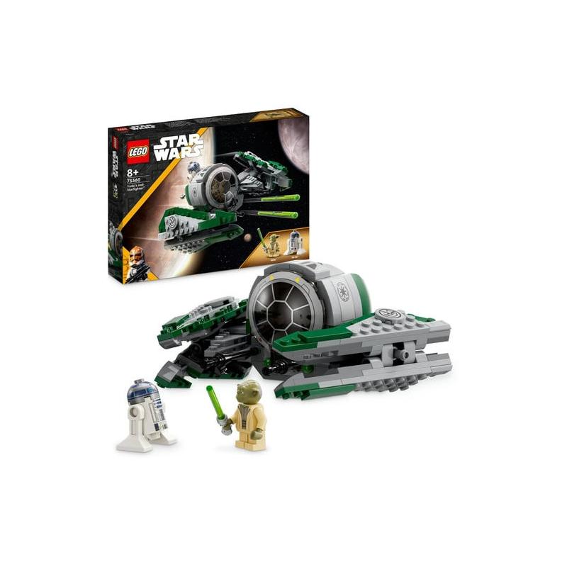 star wars the last jedi online hd Set LEGO Star Wars - Jedi Starfighter al lui Yoda (75360)