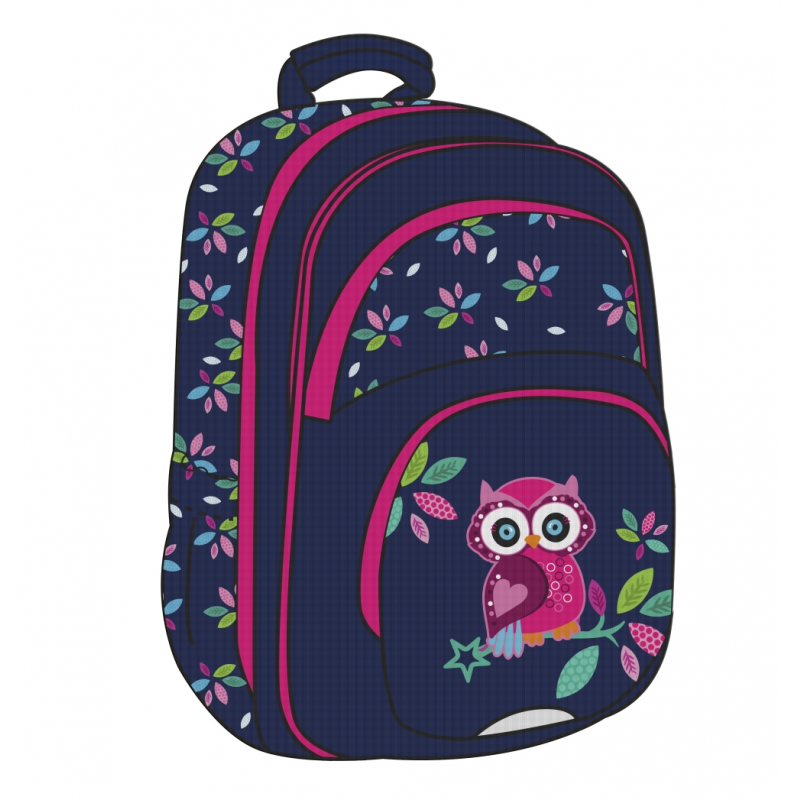 Rucsac Bobby Motiv Owl