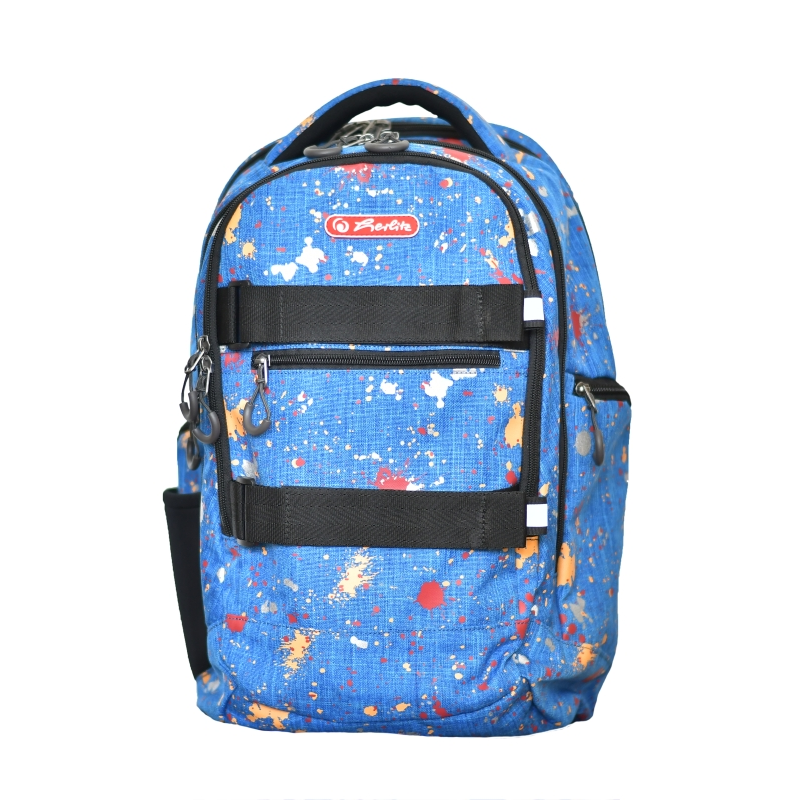 Rucsac Sticker Cu Doua Compartimente, Compartiment Pentru Laptop, Dimensiune 47,5 X 31 X 15 Cm,  Motiv Spots Of Color