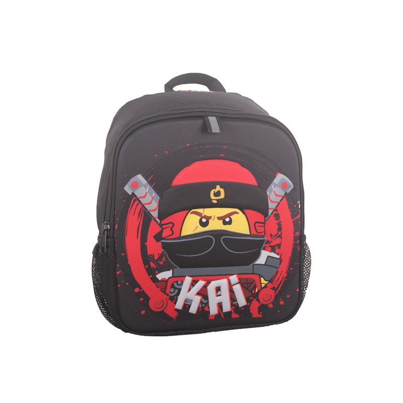 Rucsac Negru Lego M-line - Design Rosu Ninjago Kai