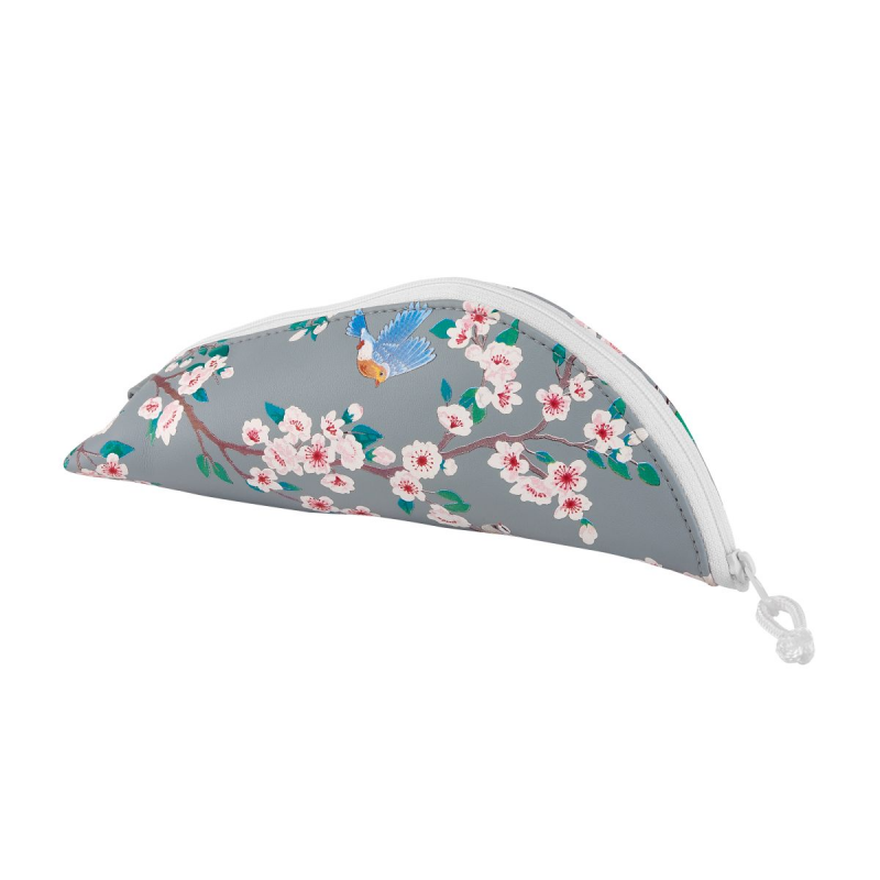 Necessaire Piele Sintetica Dimensiune 20,5x7x10cm, Motiv Cocoon Ladylike Birds