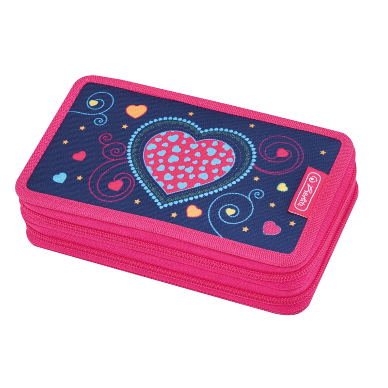 Penar Echipat 2 Compartimente 23 Piese Blue Hearts