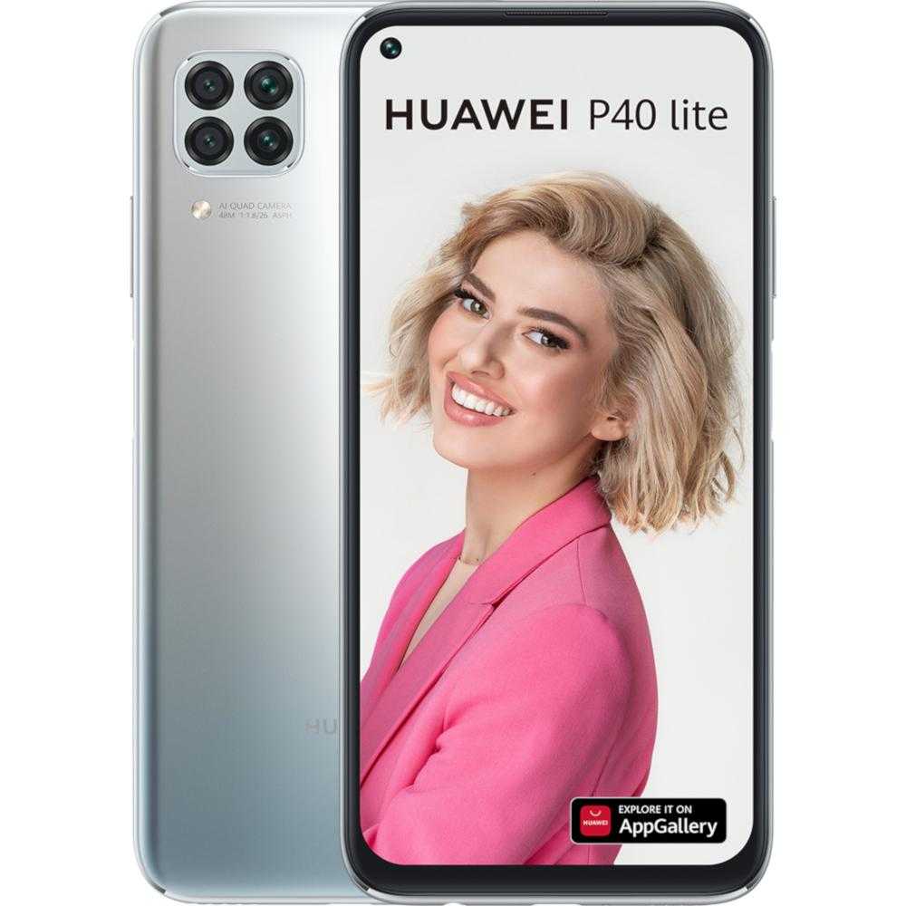 huawei p40 lite ds 6gb 128gb black Telefon mobil Huawei P40 Lite, 128GB, 6GB, Dual SIM, Skyline Gray