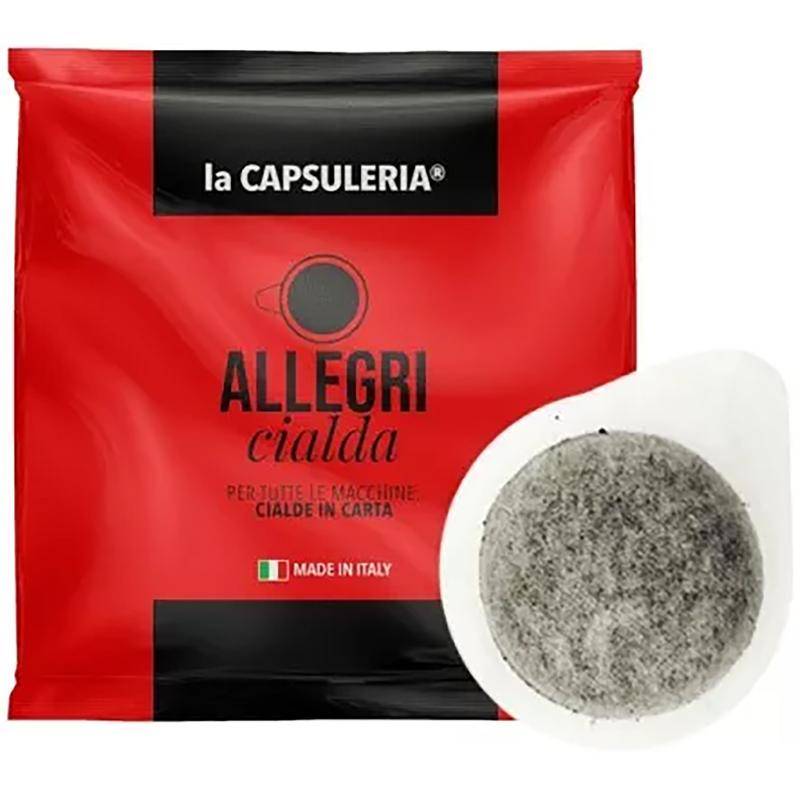 Cafea Allegri, 100 paduri compatibile ESE44, La Capsuleria