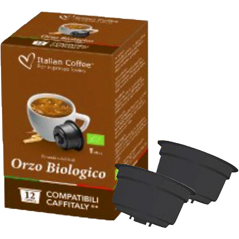 Orz BIO, 12 capsule compatibile Caffitaly/Cafissimo/Beanz, Italian Coffee
