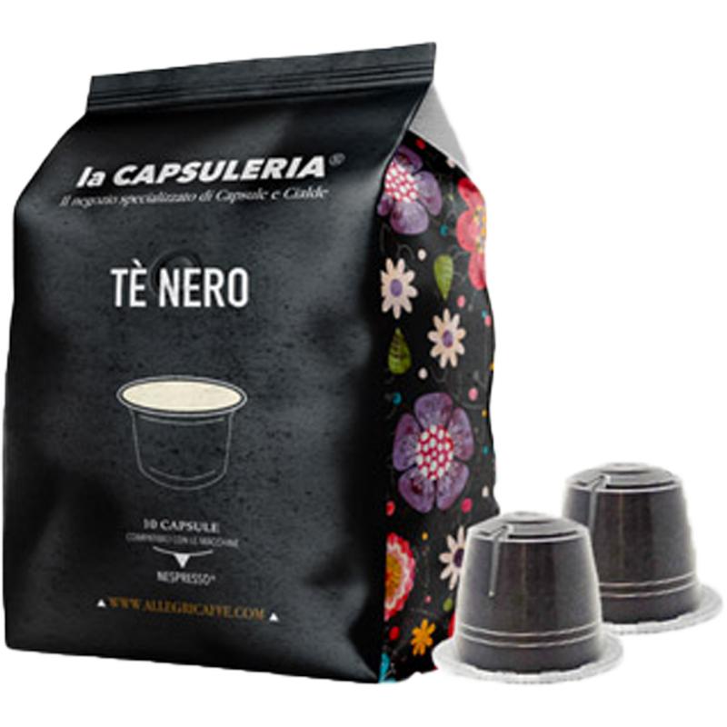 Ceai Negru, 10 capsule compatibile Nespresso, La Capsuleria