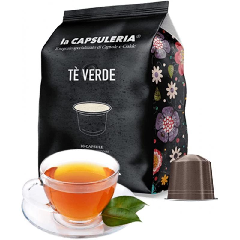 Ceai Verde, 100 capsule compatibile Nespresso, La Capsuleria