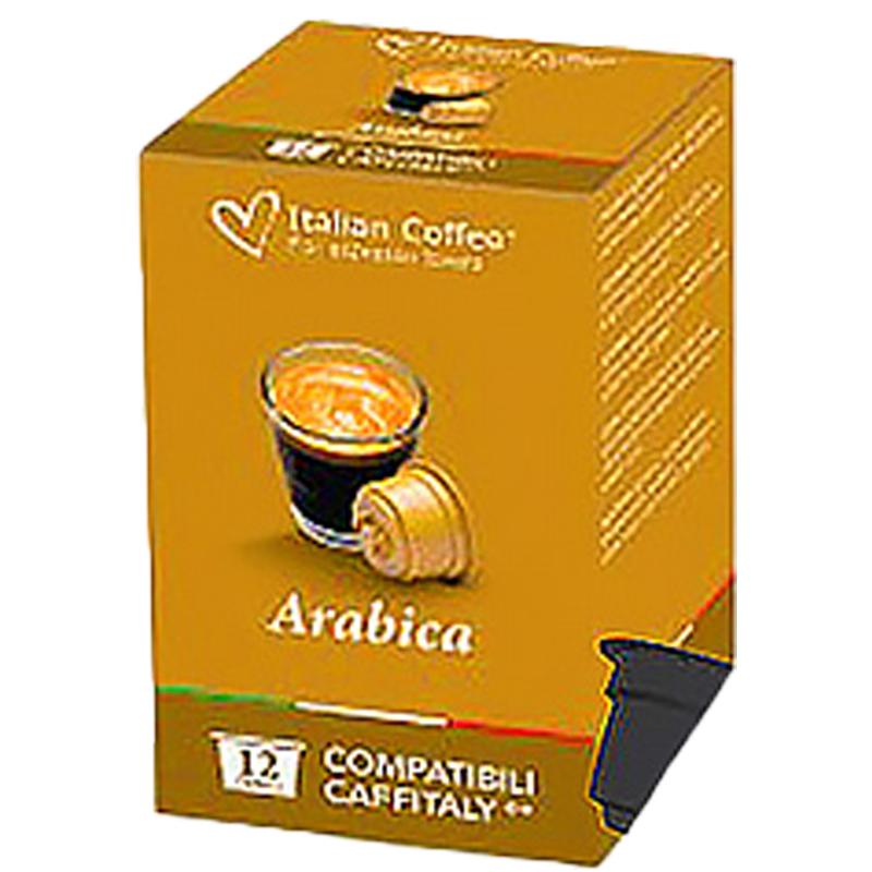 Cafea 100% Arabica, 72 capsule compatibile Cafissimo/Caffitaly/Beanz, Italian Coffee