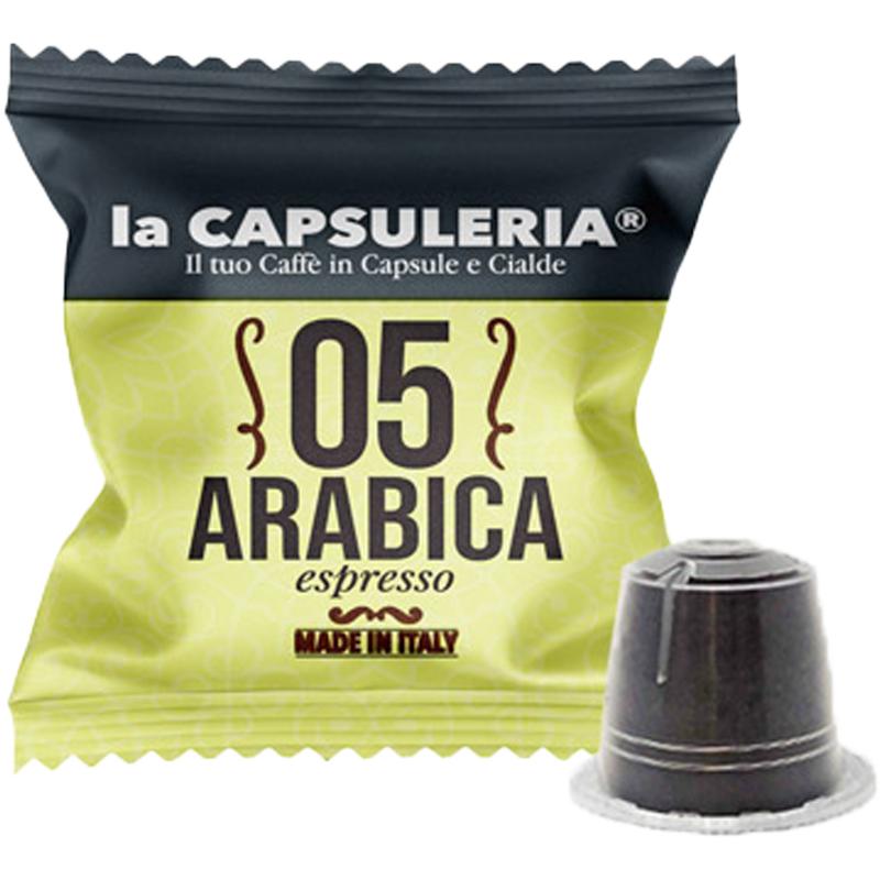 Cafea Arabica Espresso Monorigine, 10 capsule compatibile Nespresso, La Capsuleria