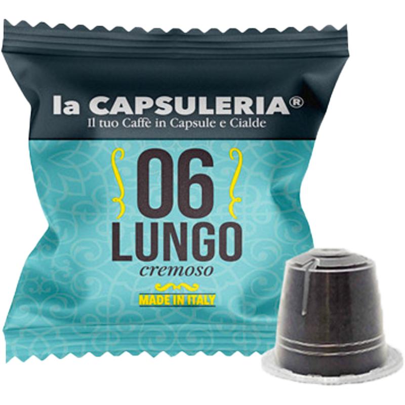 Cafea Lungo, 10 capsule compatibile Nespresso, La Capsuleria